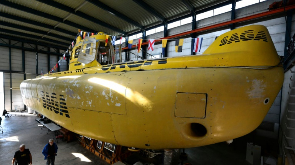 Le sous-marin Saga du commandant Cousteau, une renaissance marseillaise haute en couleur