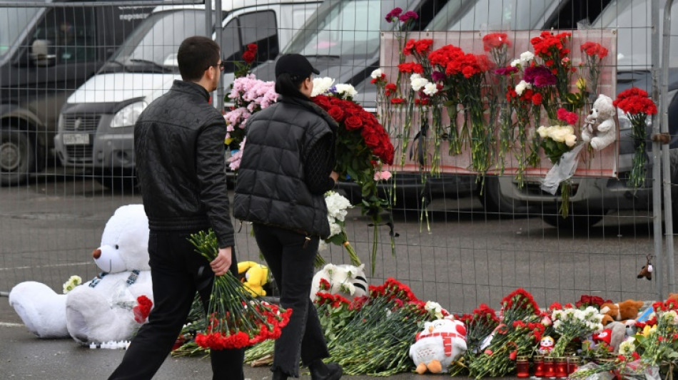 National day of mourning in Russia after concert hall massacre 