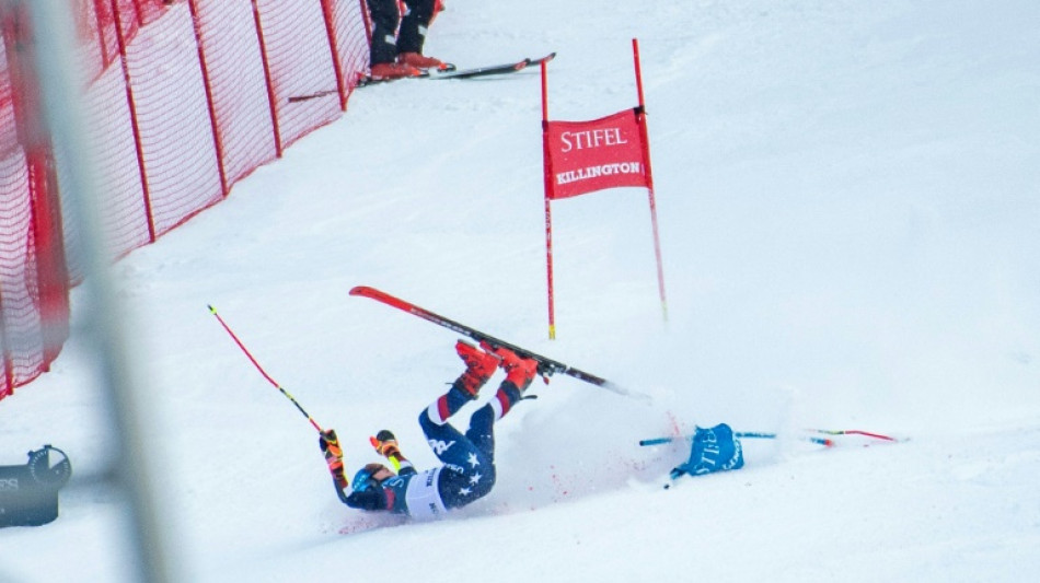 Shiffrin sufre una caída en su intento de llegar a 100 victorias en la Copa del Mundo