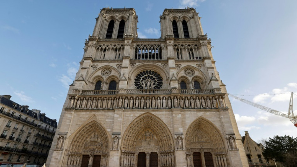 Notre-Dame rouvre ses portes devant un parterre de leaders politiques et de personnalités