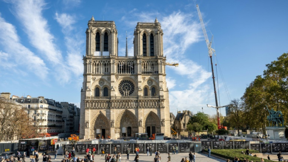 Trump in Paris as Notre Dame reopens five years after blaze