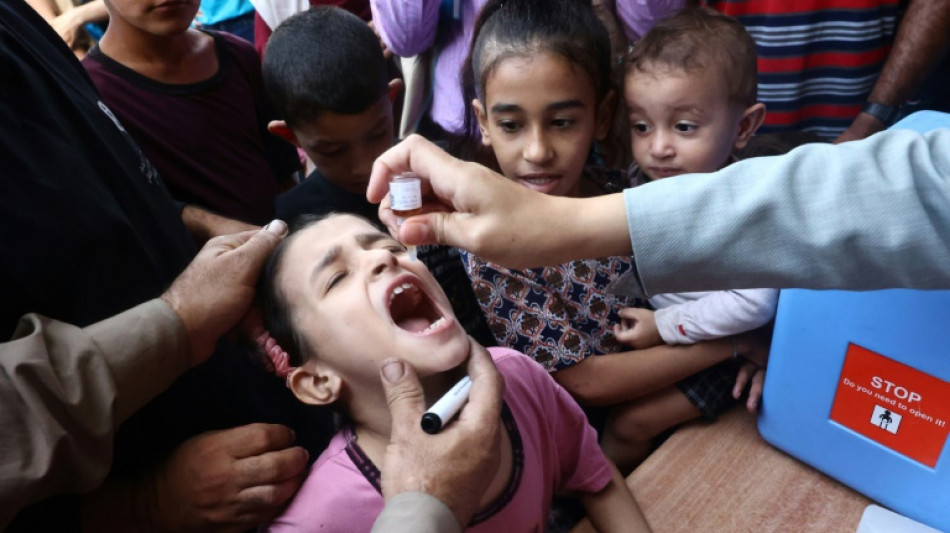 WHO demands space to finish Gaza polio vaccination