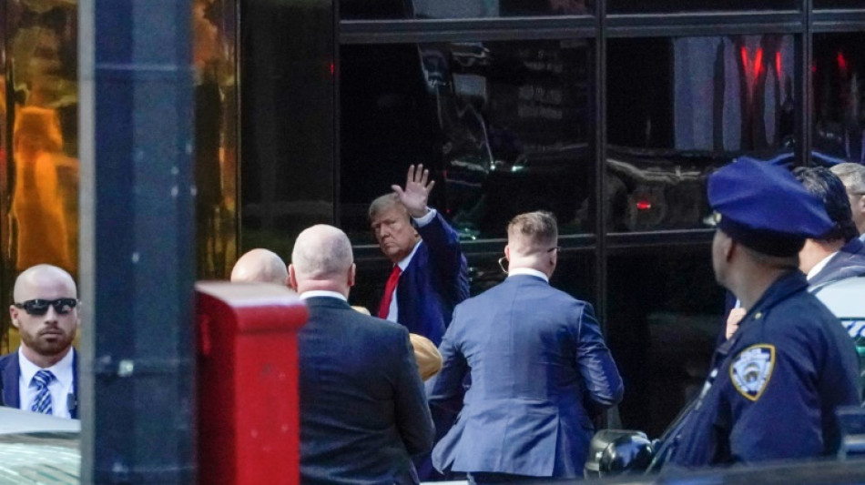 Trump à New York pour une comparution en justice historique