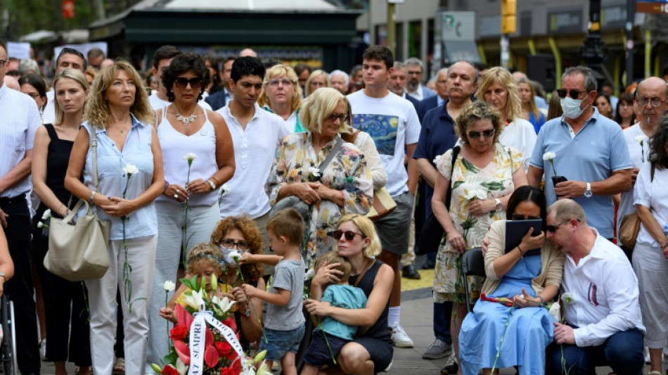 L'Espagne commémore les attentats jihadistes de Barcelone