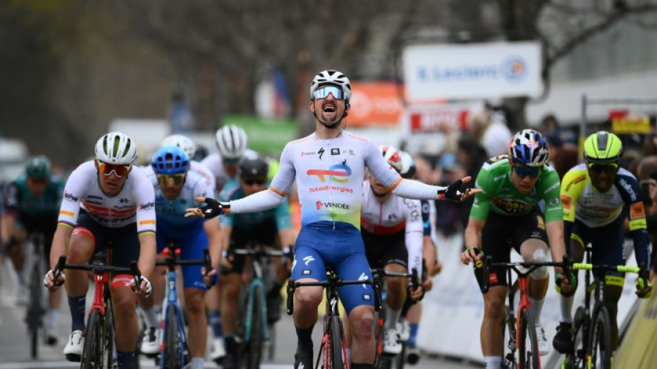 Paris-Nice: Burgaudeau met en échec le peloton dans la 6e étape

 