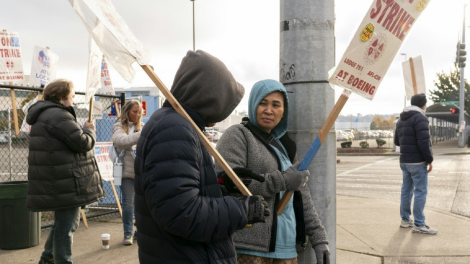 Striking Boeing workers aim to restore old retirement program