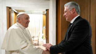 Presidente de Cuba se reúne com o papa Francisco