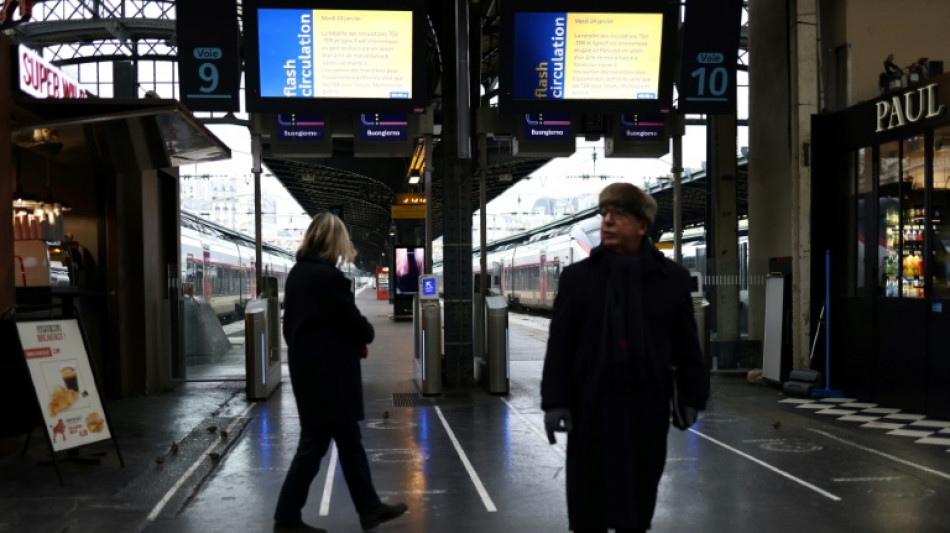 Trafics TGV et TER interrompus gare de l'Est après un acte de malveillance, incertitude pour mercredi 