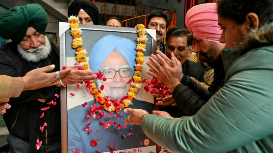  Funeral de Estado del ex primer ministro indio Manmohan Singh 