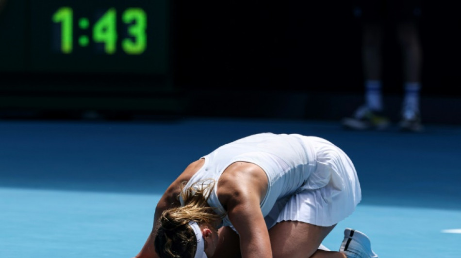 Emotional Badosa stuns Gauff to reach Australian Open semi-finals