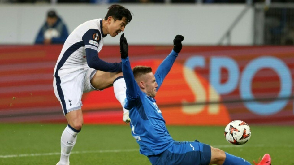 Son helps Spurs hold off Hoffenheim in Europa League 