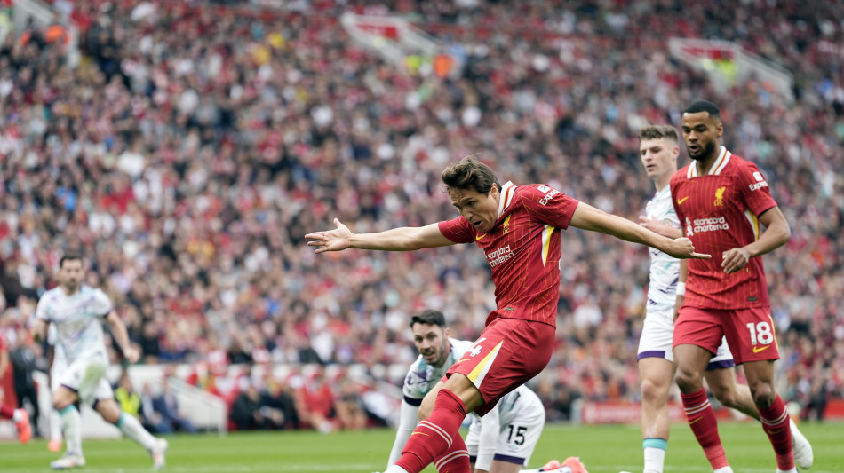  In Fa Cup il primo gol di Chiesa con il Liverpool 