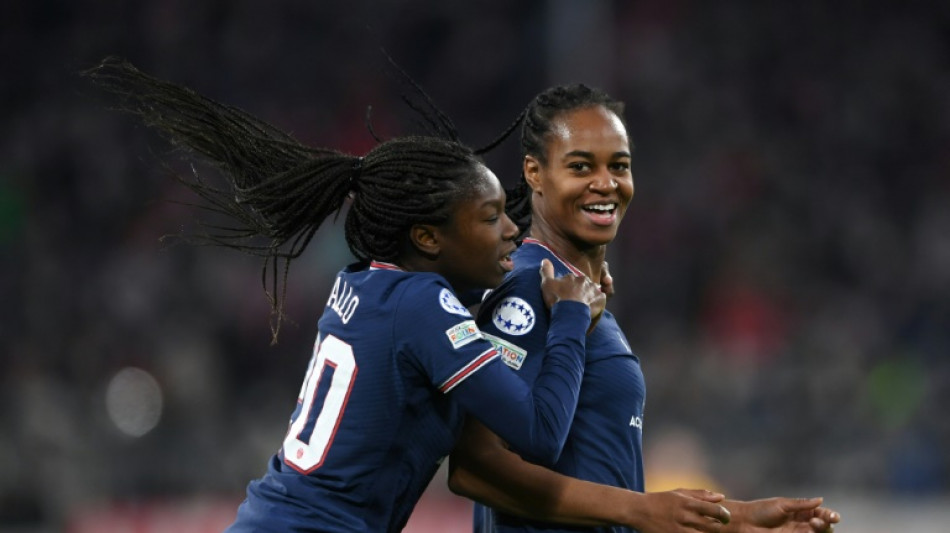 Ligue des champions féminine: le PSG prend l'avantage face au Bayern 2-1 en quart de finale aller