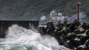 Typhoon Koinu brings record winds, knocks out power in Taiwan