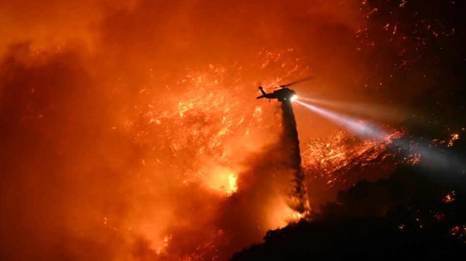 Strong winds return to whip up Los Angeles fires