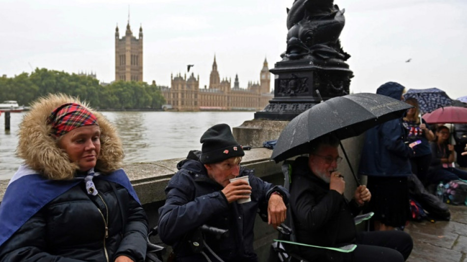 'Calm before the storm': London readies for queen's send-off