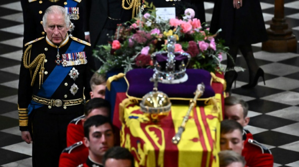 Wedding, coronation, now funeral: emotive farewell to queen