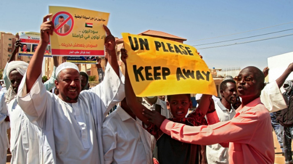 Sudanese rally against UN bid to resolve post-coup crisis