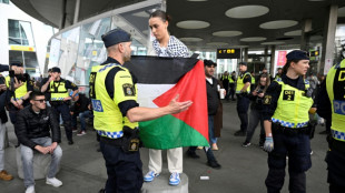 Finale des Eurovision Song Contest läuft - Proteste vor der Halle