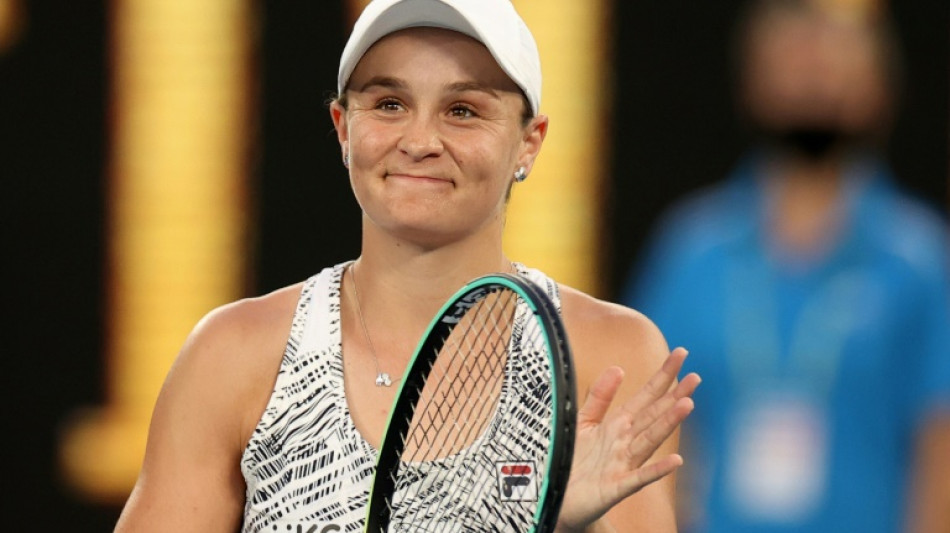 Open d'Australie: Qui peut encore stopper Barty ?