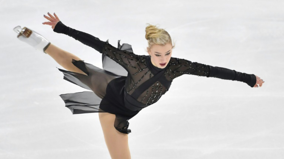 Amber alert as US figure skater leads French Grand Prix