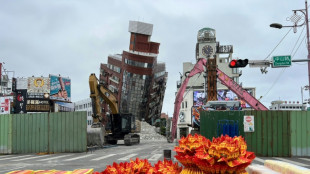 Ceremony bids farewell to tilting symbol of Taiwan quake