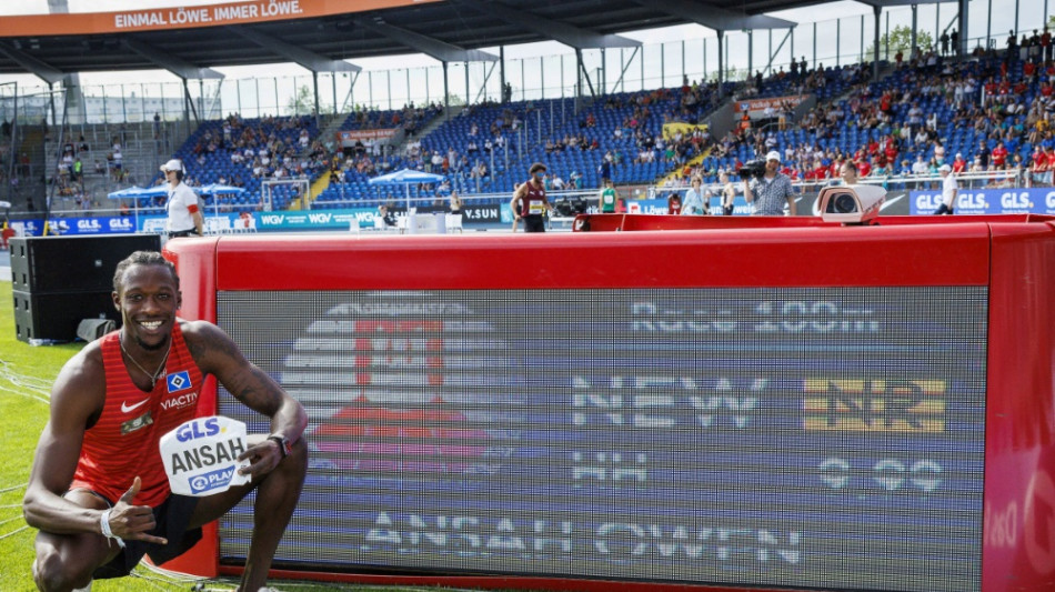 Ansah knackt 10-Sekunden-Marke über 100 m