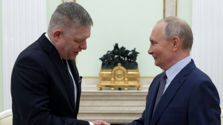 Slovak PM Fico on surprise visit to Kremlin