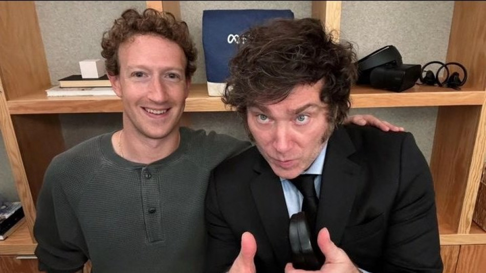 Il presidente Milei ha incontrato in California Mark Zuckerberg