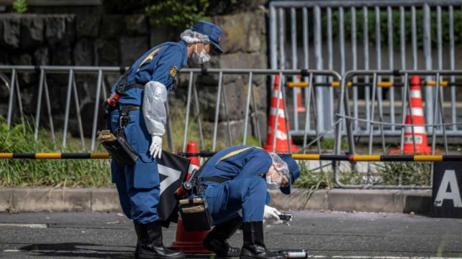 Man arrested after 'Molotov'-like bombs tossed at Japan ruling party HQ